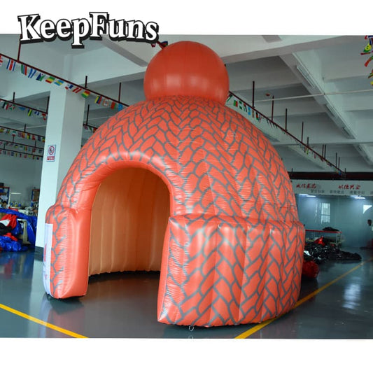 Keepfuns Knit Hat-Shaped Inflatable Tent