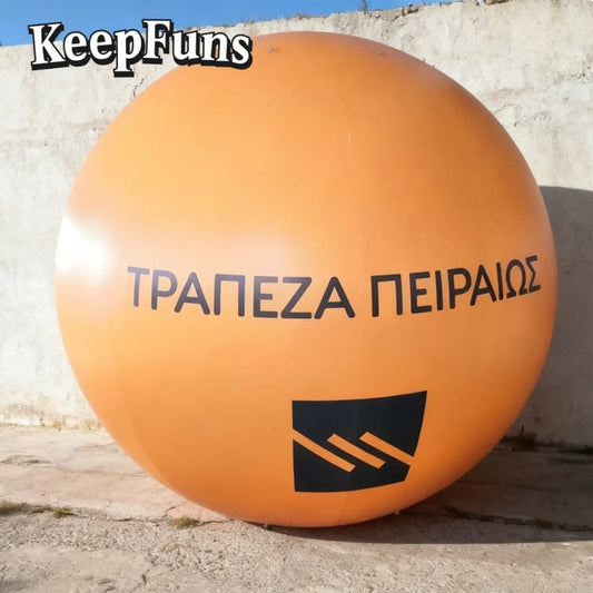 KeepFuns PVC Inflatable Balloons, customizable in size and Logo, made of waterproof and durable material, suitable for shopping mall decorations, party decorations, theme activities, and advertising