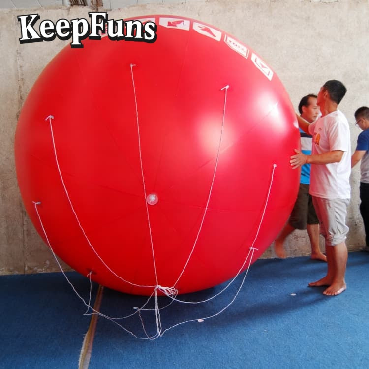 KeepFuns PVC inflatable balloons, with customizable size and Logo, are made of waterproof and durable materials, suitable for mall decorations, party decorations, theme events, and advertising promotions.
