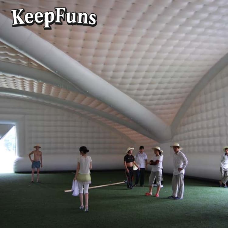 KeepFuns Giant Gray Inflatable Tent