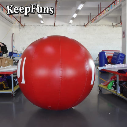 KeepFuns PVC Inflatable Balloons, customizable in size and Logo, made of waterproof and durable material, suitable for mall decorations, party decorations, theme events, and advertising promotions