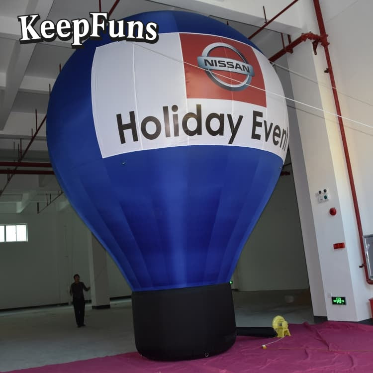 KeepFuns Waterproof PVC Inflatable Advertising Ball - Custom Size & Logo for Marketing/Events