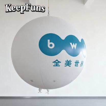KeepFuns PVC inflatable balloons, with customizable size and Logo, are made of waterproof and durable materials, suitable for mall decorations, party decorations, theme events, and advertising campaigns.