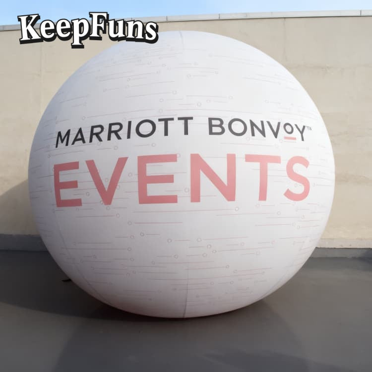 KeepFuns PVC Inflatable Balloons, customizable in size and logo, made of waterproof and durable materials, suitable for mall decorations, party adornments, themed events, and advertising campaigns