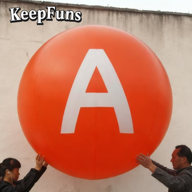 KeepFuns PVC inflatable balloons, with customizable size and Logo, are made of waterproof and durable materials, suitable for mall decorations, party decorations, theme events, and advertising promotions.