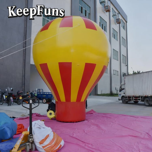 KeepFuns Inflatable Advertising Floor Balloons: Customizable (color, size, print), easy to inflate, durable, ideal for ads, supermarket promotions, outdoor events.