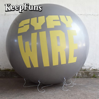 KeepFuns PVC Inflatable Balloons, customizable in size and Logo, made of waterproof and durable material, suitable for mall decorations, party decorations, theme events, and advertising promotions.