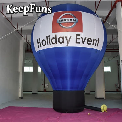 KeepFuns Waterproof PVC Inflatable Advertising Ball - Custom Size & Logo for Marketing/Events