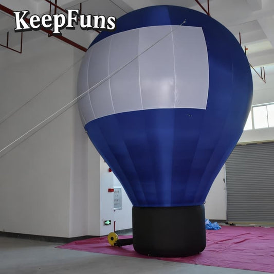 KeepFuns inflatable floor balloons: customizable (size/color/print), quick-inflate, waterproof, durable, for business/events/competitions.