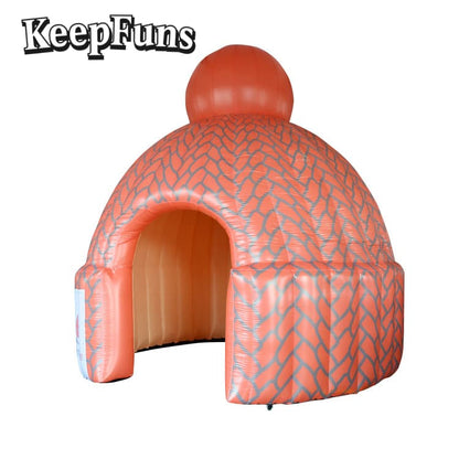Keepfuns Knit Hat-Shaped Inflatable Tent