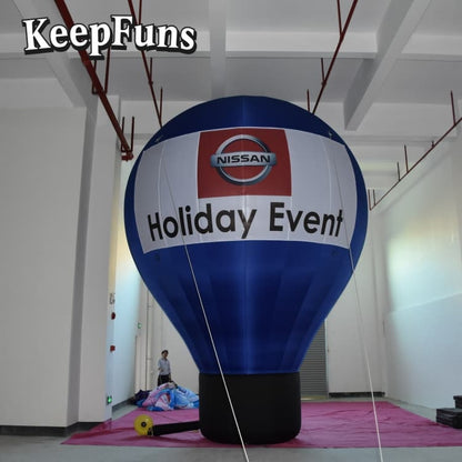 KeepFuns Waterproof PVC Inflatable Advertising Ball - Custom Size & Logo for Marketing/Events