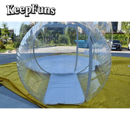 KeepFuns Transparent PVC Bubble House
