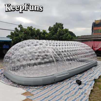 KeepFuns Inflatable Pool Tent