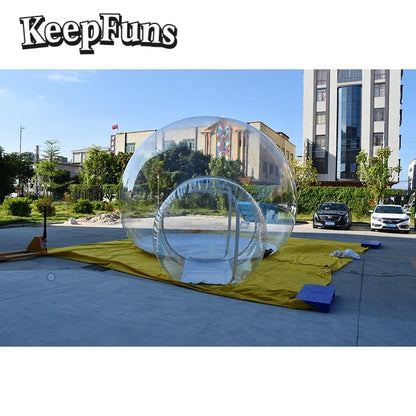KeepFuns Transparent PVC Bubble House