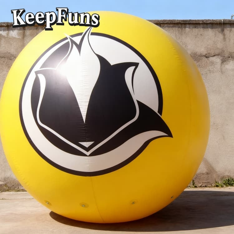 KeepFuns PVC inflatable balloons, with customizable size and Logo, are made of waterproof and durable materials, suitable for mall decorations, party decorations, theme activities, and advertising promotions.