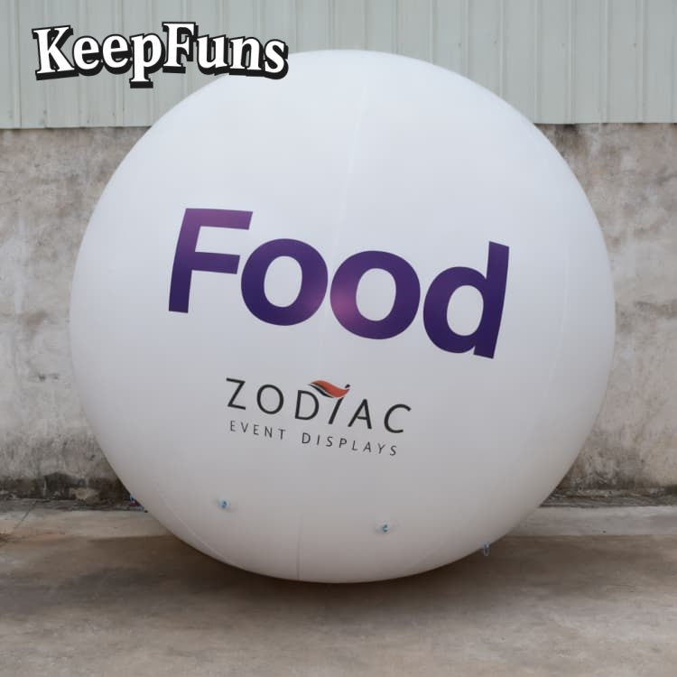 KeepFuns PVC Inflatable Balloons, customizable in size and Logo, made of waterproof and durable materials, suitable for mall decorations, party decorations, theme events, and advertising promotions