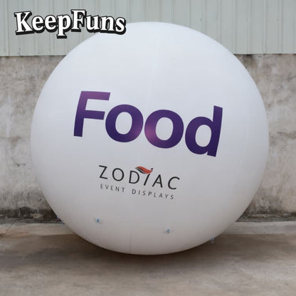KeepFuns PVC Inflatable Balloons, customizable in size and Logo, made of waterproof and durable materials, suitable for mall decorations, party decorations, theme events, and advertising promotions