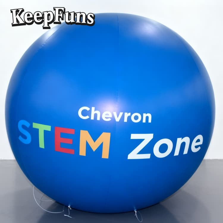 KeepFuns PVC Inflatable Balloons, customizable in size and Logo, made of waterproof and durable materials, suitable for mall decorations, party decorations, theme events, and advertising promotions.