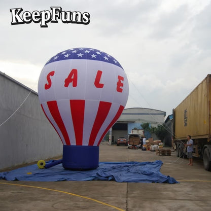 KeepFuns KeepFuns Waterproof PVC Inflatable Advertising Balloon - Custom Size & Logo for Marketing/Events