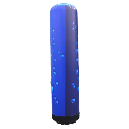 KeepFuns Advertising inflatable lamppost blue brand promotion inflatable model outdoor commercial activity luminous display props