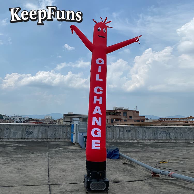 KeepFuns Air Dancer, inflates quickly, is lightweight, and suitable for store promotions, advertising, other commercial activities, etc.