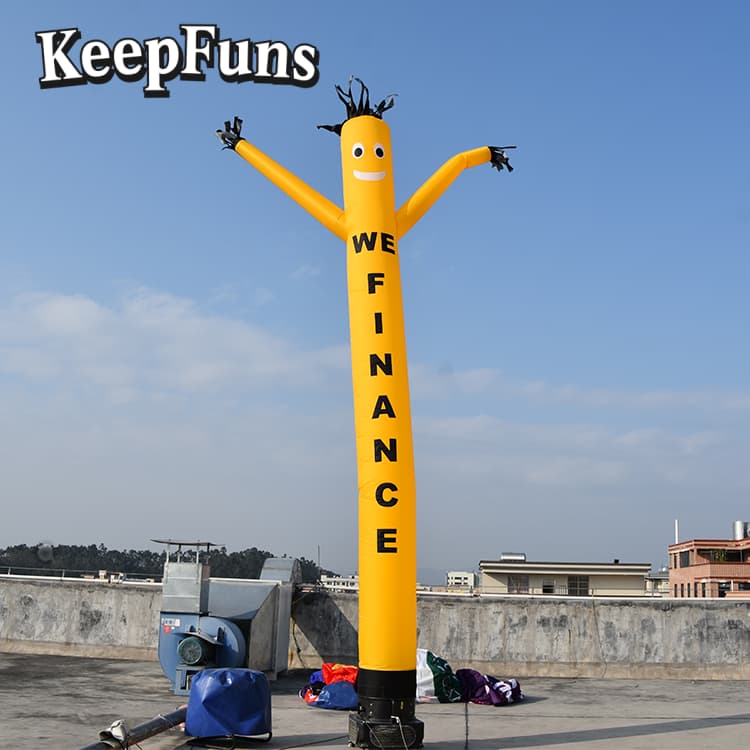 KeepFuns Air Dancer, inflates quickly, is lightweight, and suitable for store promotions, advertising campaigns, other commercial activities, etc.