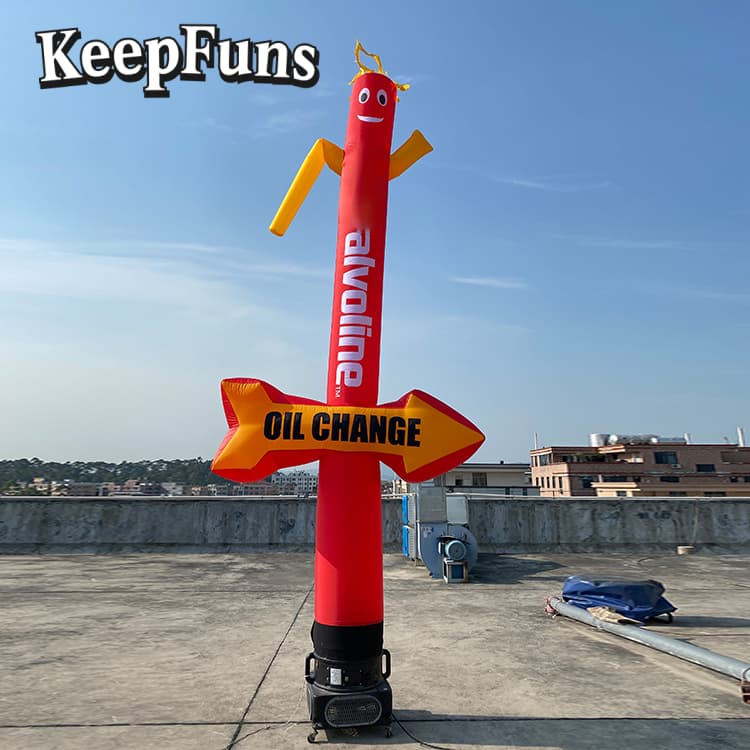 KeepFuns Air Dancer, inflates quickly, is lightweight, and suitable for store promotions, advertising, other commercial activities, etc.
