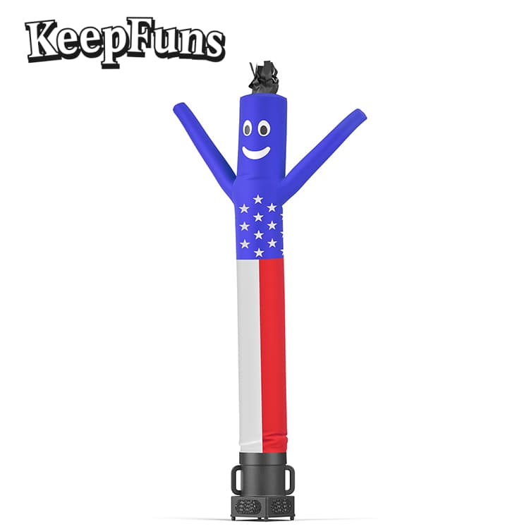 KeepFuns Air Dancer inflates quickly, is lightweight, and is suitable for store promotions, advertising campaigns, and other commercial activities.