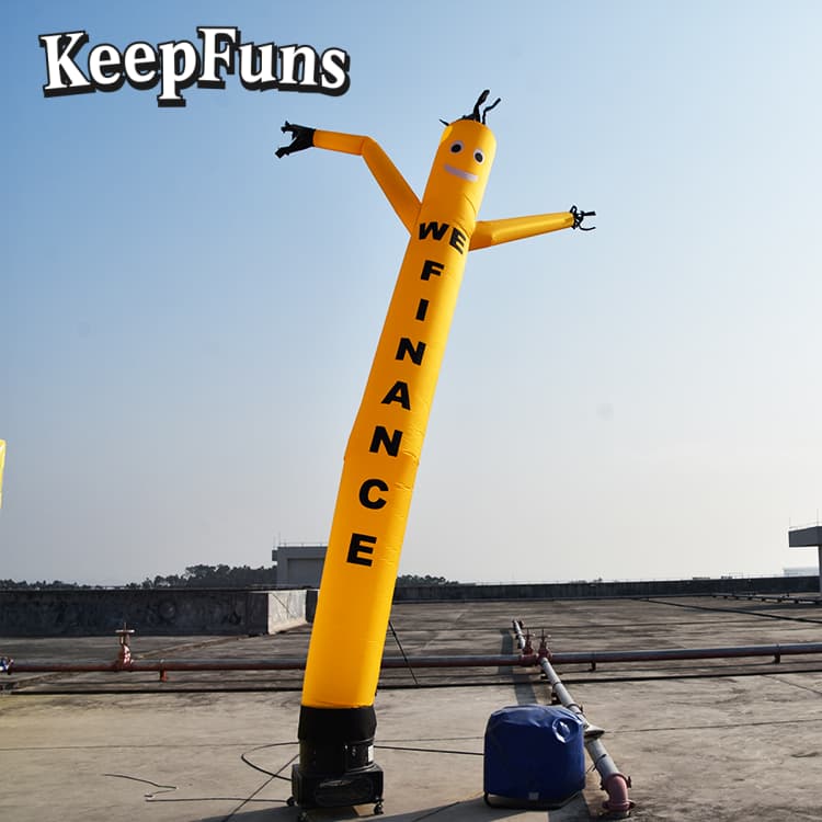 KeepFuns Air Dancer, inflates quickly, is lightweight, and suitable for store promotions, advertising campaigns, other commercial activities, etc.