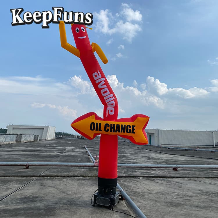 KeepFuns Air Dancer, inflates quickly, is lightweight, and suitable for store promotions, advertising, other commercial activities, etc.