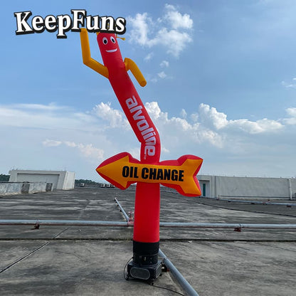 KeepFuns Air Dancer, inflates quickly, is lightweight, and suitable for store promotions, advertising, other commercial activities, etc.