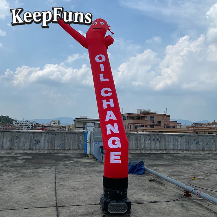 KeepFuns Air Dancer, inflates quickly, is lightweight, and suitable for store promotions, advertising, other commercial activities, etc.