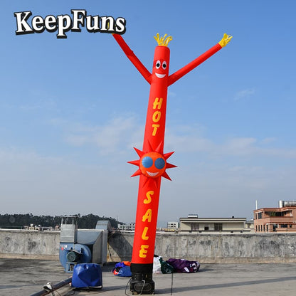 KeepFuns Air Dancer, inflates quickly, is lightweight, and suitable for store promotions, advertising campaigns, other commercial activities, etc.