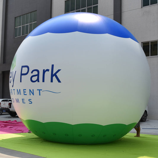 KeepFuns Apartment promotion inflatable advertising ball, large real estate promotion inflatable model, commercial event decoration props