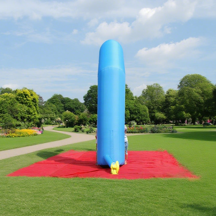 KeepFuns Blue angled inflatable advertising arch, home decoration and building materials promotion arch, outdoor exhibition activities arch, customized brand promotion arch