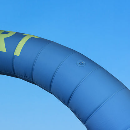 KeepFuns Blue inflatable semicircular arch for events, outdoor marathon starting arch, event starting point promotion arch, custom printed LOGO arch