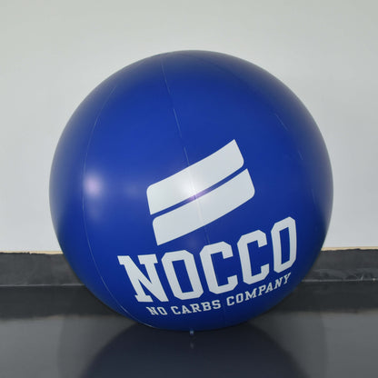 KeepFuns Brand inflatable advertising ball blue sports style promotional air model carbohydrate-free company promotion props