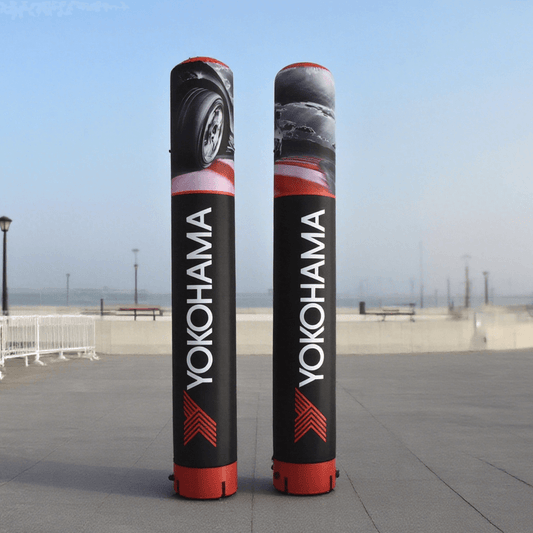 KeepFuns Brand inflatable advertising pillar tire industry promotion inflatable model outdoor auto show event display props
