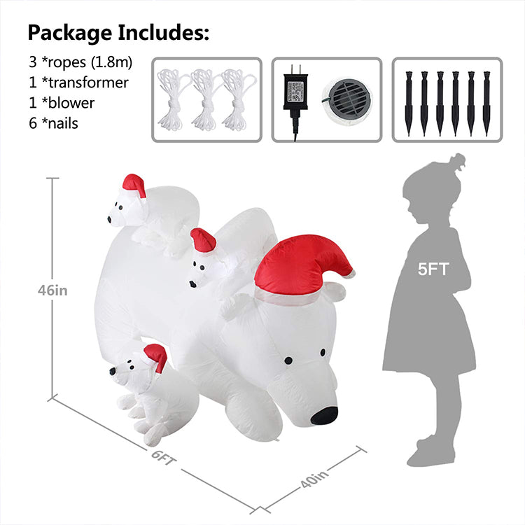 inflatable Christmas