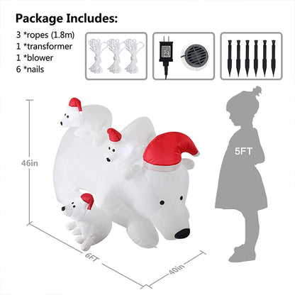 inflatable Christmas