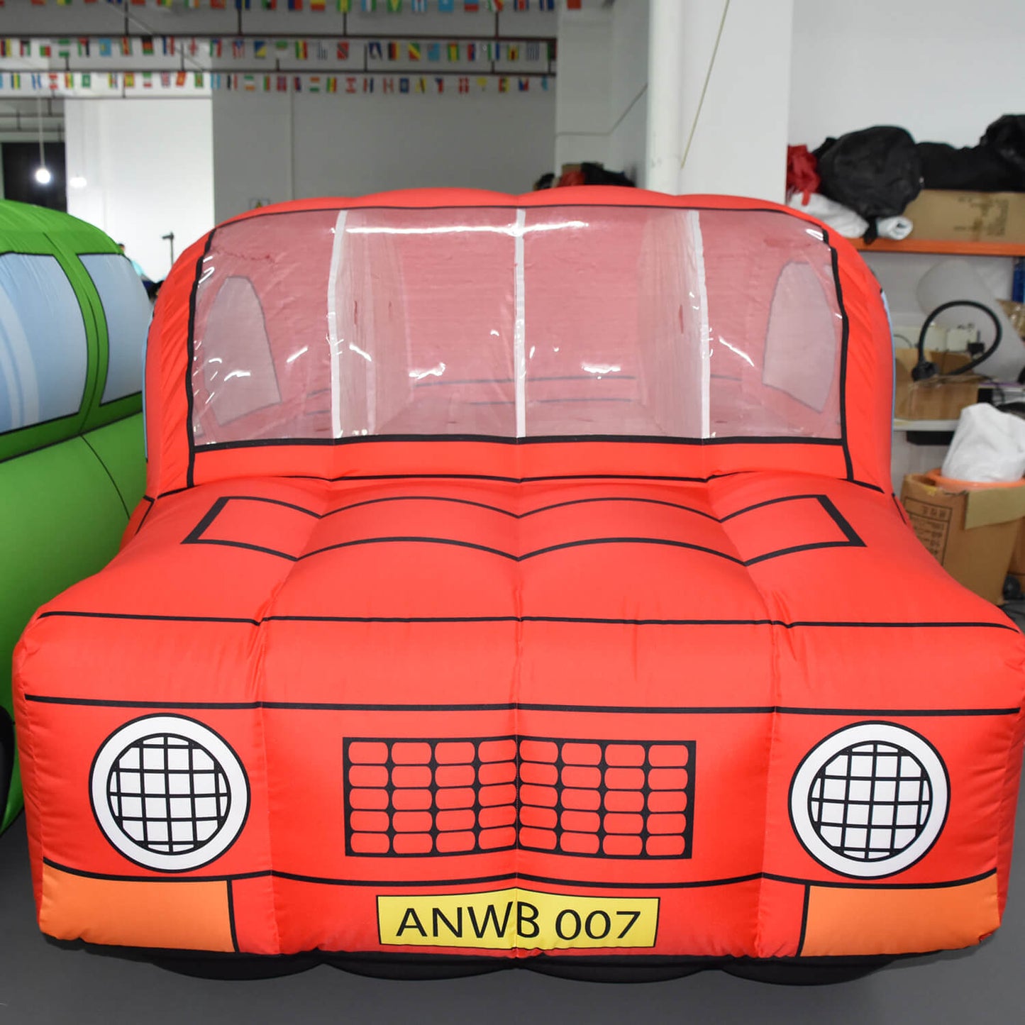KeepFuns Colorful inflatable car model, children's playground decoration props, activity display inflatable model