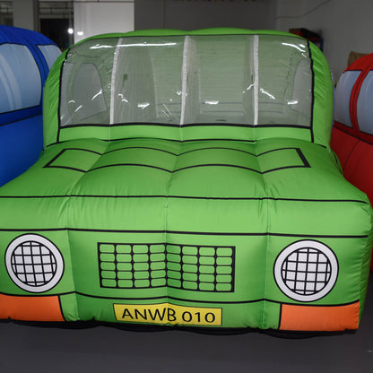 KeepFuns Colorful inflatable car model, children's playground decoration props, activity display inflatable model