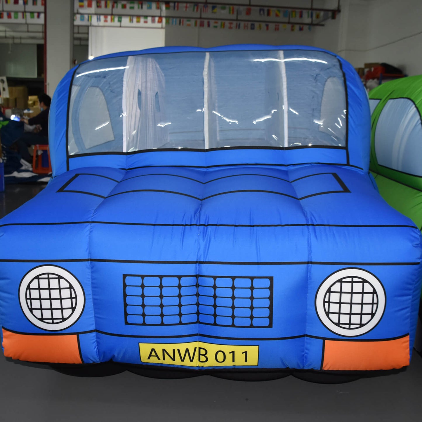 KeepFuns Colorful inflatable car model, children's playground decoration props, activity display inflatable model