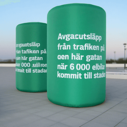 KeepFuns Custom-made inflatable advertising columns, large-scale inflatable models for brand promotion, outdoor exhibition and event landmark props