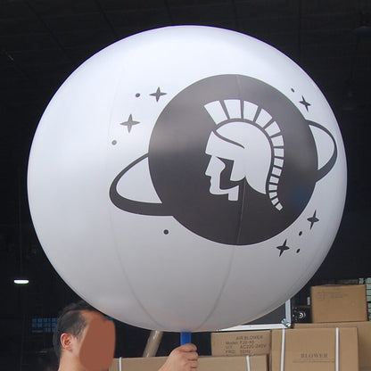 KeepFuns Custom inflatable advertising balls, Roman warrior-themed promotional models, eye-catching props for exhibitions and events