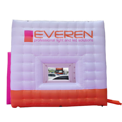 Customized advertising inflatable tent, brand promotion activity inflatable model, outdoor exhibition portable inflatable house