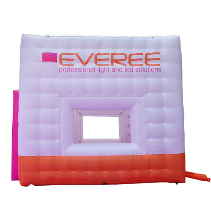 Customized advertising inflatable tent, brand promotion activity inflatable model, outdoor exhibition portable inflatable house