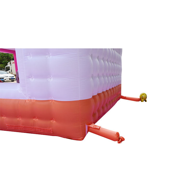 Customized advertising inflatable tent, brand promotion activity inflatable model, outdoor exhibition portable inflatable house