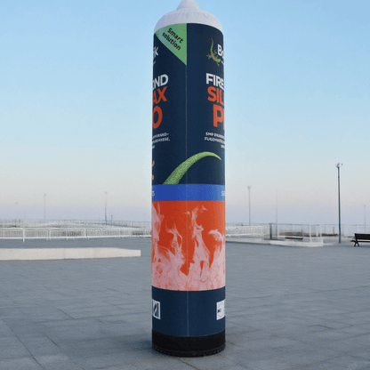 KeepFuns Customized hose-shaped inflatable advertising column, brand promotion simulation inflatable model, outdoor building materials exhibition display props