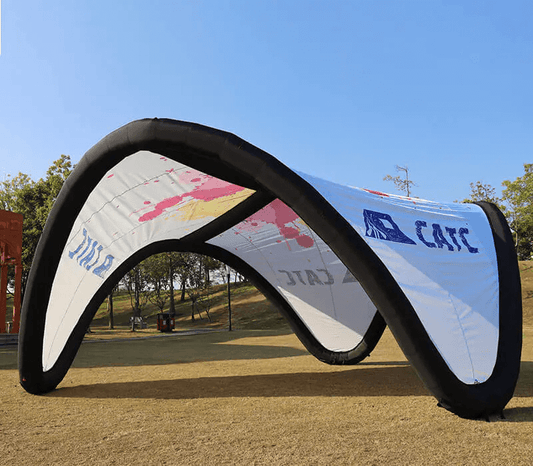 KeepFuns Customized pattern inflatable tent, outdoor brand event promotion tent, creative painting exhibition, party gathering, commercial promotion inflatable tent